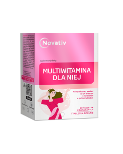 Novativ Multiwitamina dla Niej, tabletki powlekane, 60 sztuk