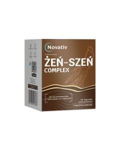 Novativ Żeń-szeń complex, tabletki powlekane, 60 sztuk