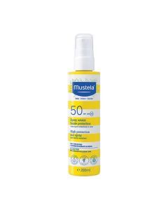 Mustela Bebe-Enfant, spray przeciwsłoneczny SPF50+, 200 ml