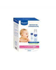Mustela, Zestaw na ciemieniuchę (szampon+krem), 150+40 ml