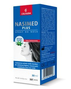 Nasimed Plus, spray, do nosa, 30 ml