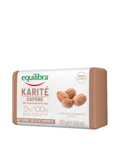 Equilibra, mydło z masłem Shea, 100 g