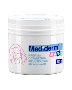 Mediderm Baby, krem na odparzenia pieluszkowe dla niemowląt, 125g