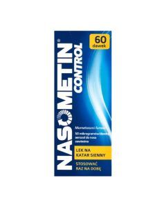 Nasometin Control, 50 mcg/dawkę, aerozol do nosa na alergię, 60 dawek