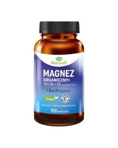 Naturell Magnez Organiczny+, kaps.,100 szt