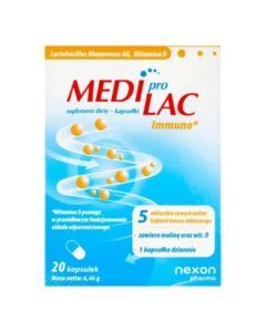 Nexon Pharma Mediprolac Immuno, kapsułki, 20 szt.