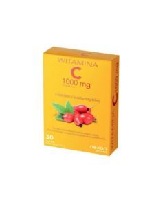 Nexon Pharma, Witamina C 1000 mg z ekstrakt z kwiatów róży dzikiej kapsułki, 30 szt.