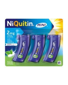 Niquitin Mini, 2 mg, tabl.do ssania, 60 szt (3 poj.x 20 szt)