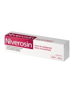 Niverosin, krem pielęgnujący do skóry naczynkowej, 50 g