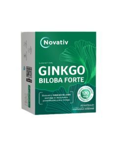 Novativ Ginkgo Biloba Forte, kapsułki, 60 szt.