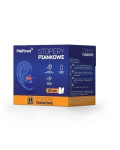 Heltiso Stopery piankowe, 20 par (display)