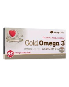 Olimp Gold Omega 3, kapsułki, 60 szt.