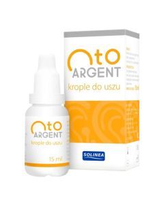 Otoargent, krople do uszu, 15 ml