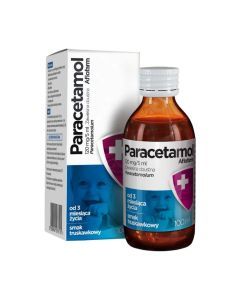 Paracetamol Aflofarm, (120 mg / 5 ml), zawiesina doustna, 100 ml