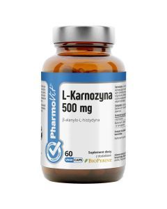 Pharmovit L-Karnozyna, Clean Label 500 mg, kapsułki, 60 szt.