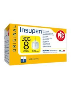 PiC Solution Insupen, igły do penów insulinowych 30G x 8 mm, 100 szt.
