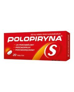 Polopiryna S, 300 mg, tabletki, 20 szt.