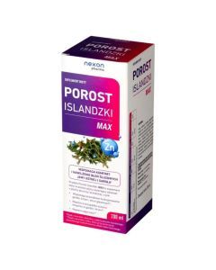 Porost Islandzki Max, syrop, 200 ml