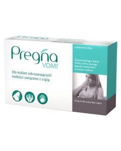 Pregna Vomi, guma do zucia, 16 szt