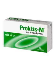 Proktis-M, czopki doodbytnicze, 10 szt.