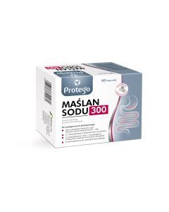 Protego Maślan Sodu 300, kapsułki, 60 szt.