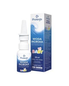 Protego Woda morska Baby, spray do nosa, 30 ml