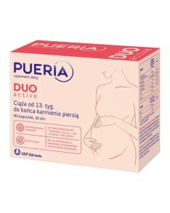 Pueria Duo Active, kaps., 90 szt