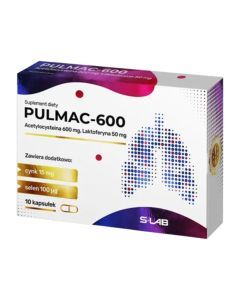 Pulmac-600, kaps.,10 szt