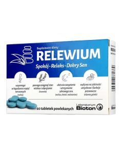 Relewium, tabletki powlekane, 20 szt.