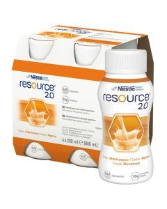 Resource 2.0, płyn o smaku morelowym, 4 x 200 ml