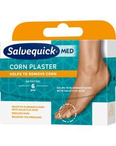 Salvequick Med Corn, plastry na odciski, 6 szt.