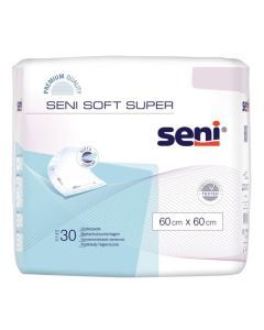 Seni Soft Super, podkłady higieniczne, 60 cm x 60 cm, 30 szt.