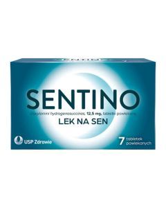 Sentino, 12,5 mg, tabl.powl.,  7 szt