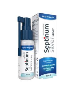 Septinum Silver spray, spray, do gardla, 30 ml