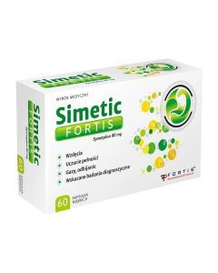 Simetic Fortis, 80 mg, kaps.miekkie, 60 szt