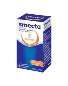 Smecta, proszek w saszetkach, smak pomarańczowo-waniliowy, 3 g, 10 szt.