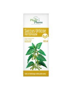 Succus Urticae, (sok z pokrzywy), 100 ml