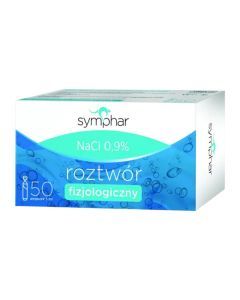 Symphar NaCl 0.9%, roztw., 5 ml, 50 amp