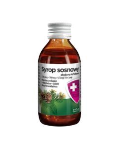 Syrop sosnowy złożony (Sirupus Pini Compositum), Aflofarm, 125 g, syrop