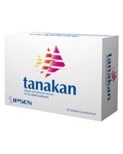 Tanakan, 40 mg, tabl.powl.,(i.row),InPh,Czechy, 30 szt