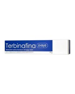 Terbinafina Ziaja, 10 mg/g, krem, 15 g