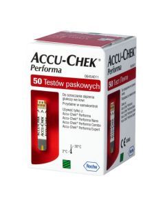 Test paskowy Accu-Chek Performa, 50 pasków
