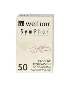 Test paskowy Wellion SymPharm, 50 pasków 