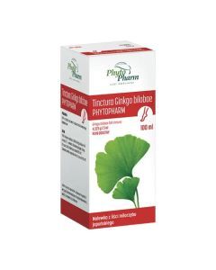 Tinctura Ginkgo bilobae Phytopharm, płyn doustny, 100 ml