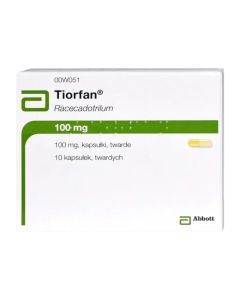 Tiorfan, 100 mg, kaps.twarde,(i.rów),Delf,Portugalia, 10 szt