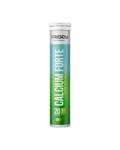 Triggy Calcium Forte sm.pomarancza, tabl.musuj., 20 szt