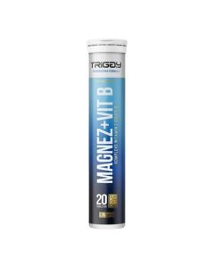 Triggy Magnez+Vit B sm.czarna porzeczka, tabl.mus.,20szt