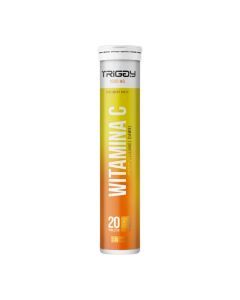 Triggy Witamina C sm.pomaranczowy, tabl.musuj., 20 szt