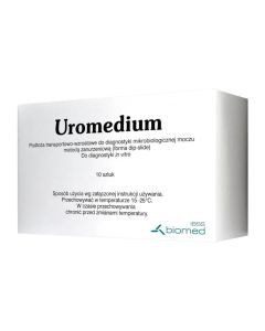 Uromedium, podłoże transportowo-wzrostowe do diagnostyki moczu, 10 szt.