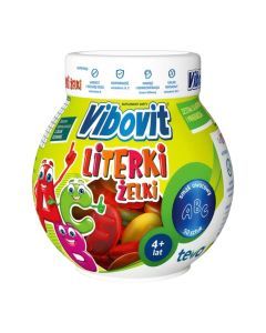 Vibovit Literki, zelki, 50 szt